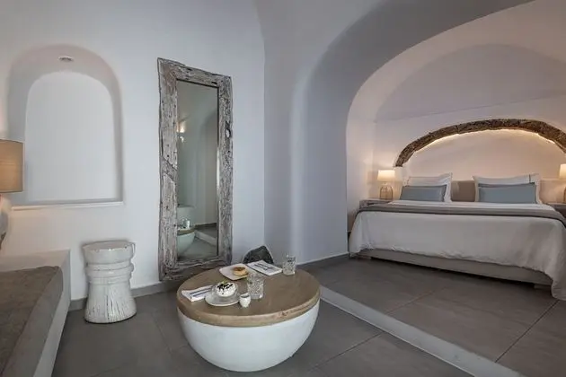 Senior Süit, Deniz Manzaralı (Outdoor Jetted Tub, Caldera View)