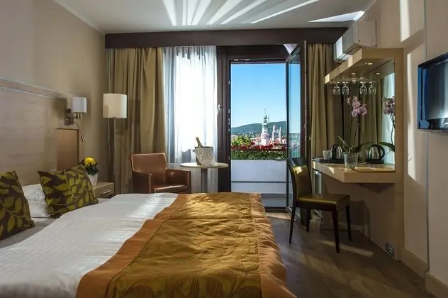 Deluxe Tek Büyük Yataklı Oda, Balkon, Şehir Manzaralı