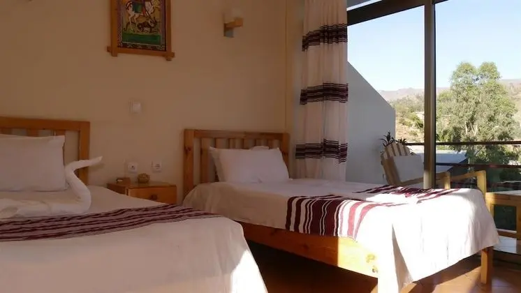 Standard İki Ayrı Yataklı Oda, 2 Tek Kişilik Yatak, Balkon, Dağ Manzaralı