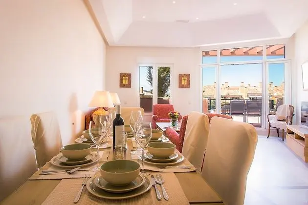 Çatı Katı Süiti (Penthouse), 2 Yatak Odası, Teras, Marina Manzaralı