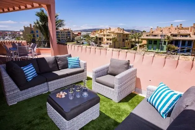 Çatı Katı Süiti (Penthouse), 2 Yatak Odası, Teras, Marina Manzaralı