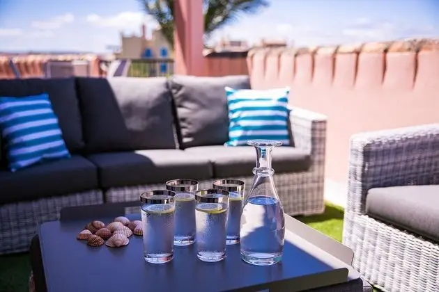 Çatı Katı Süiti (Penthouse), 2 Yatak Odası, Teras, Marina Manzaralı