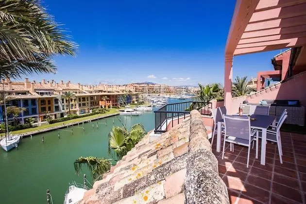 Çatı Katı Süiti (Penthouse), 2 Yatak Odası, Teras, Marina Manzaralı