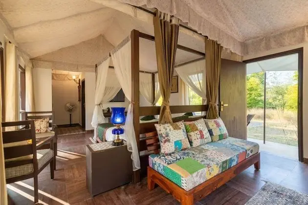 Luxury Çadır, 1 En Büyük (King) Boy Yatak, Havuz Manzaralı