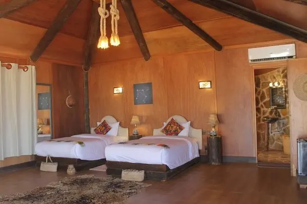 Luxury Bungalov, 2 Tek Kişilik Yatak, Okyanus Manzaralı, Okyanusa Sıfır