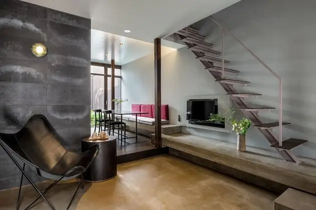 Traditional Sıra Ev, 3 Yatak Odası, Küçük Mutfak, Bahçe Manzaralı (Non Smoking)