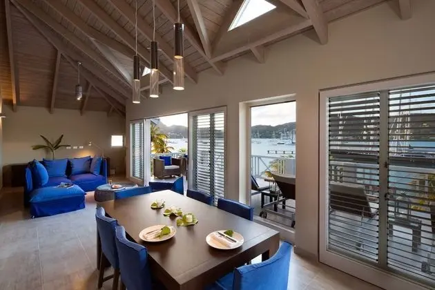 Çatı Katı Süiti (Penthouse), 2 Yatak Odası, Balkon, Marina Manzaralı