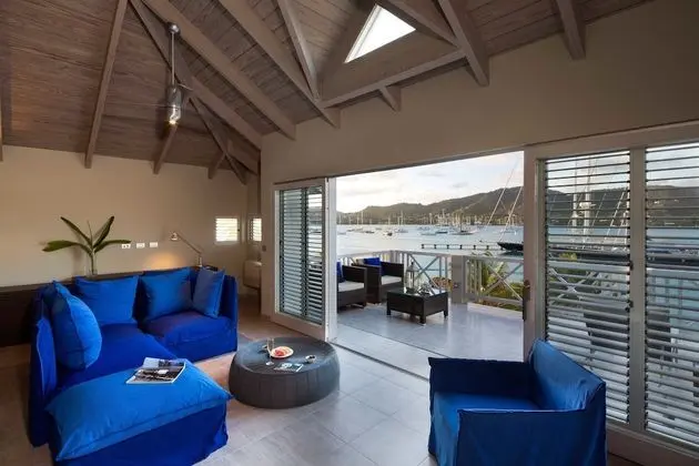 Çatı Katı Süiti (Penthouse), 2 Yatak Odası, Balkon, Marina Manzaralı