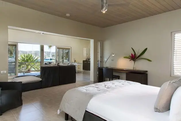 Deluxe Süit, 1 Yatak Odası, Balkon, Marina Manzaralı