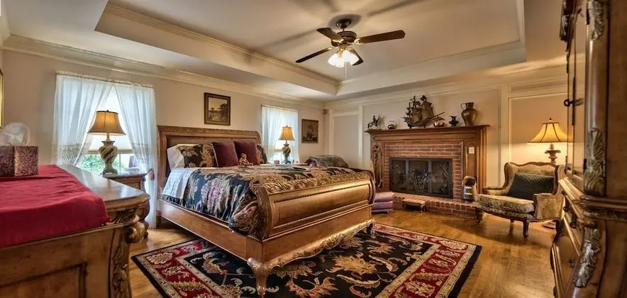 Deluxe Oda, 1 En Büyük (King) Boy Yatak, Şömine, Resort Manzaralı