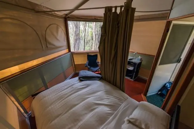 2 Nights - Boutique Camp Hut on Exclusive Island, All Inclusive with Private Return Flights