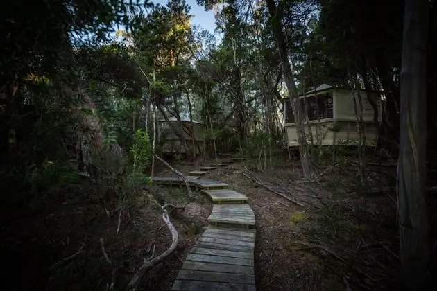 2 Nights - Boutique Camp Hut on Exclusive Island, All Inclusive with Private Return Flights