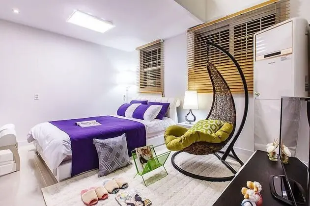 Dubleks, 1 Çift Kişilik Yatak (Violet, 1F)