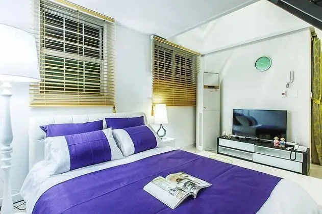 Dubleks, 1 Çift Kişilik Yatak (Violet, 1F)