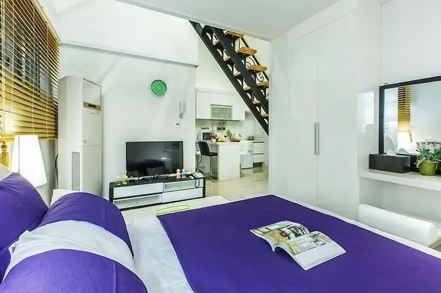 Dubleks, 1 Çift Kişilik Yatak (Violet, 2F)