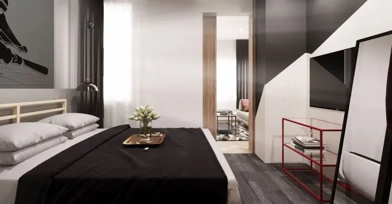 Junior Apart Daire, 1 Yatak Odası, Dağ Manzaralı