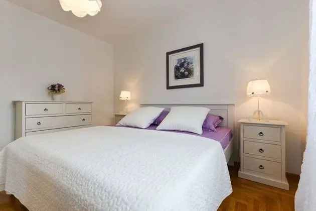 Deluxe Apart Daire, 2 Yatak Odası, Teras, Bahçe Manzaralı (Blue)