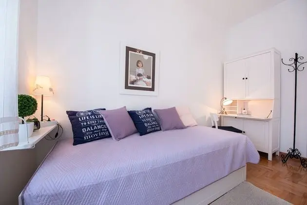 Deluxe Apart Daire, 2 Yatak Odası, Teras, Bahçe Manzaralı (Blue)
