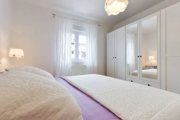 Deluxe Apart Daire, 2 Yatak Odası, Teras, Bahçe Manzaralı (Blue)