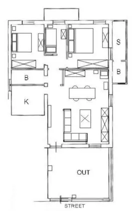 Apart Daire, 3 Yatak Odası, Balkon
