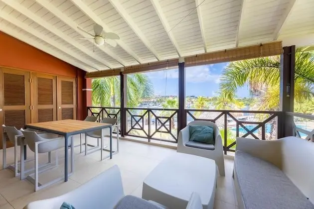Deluxe Apart Daire, Balkon, Koy Manzaralı (2 Bedrooms)