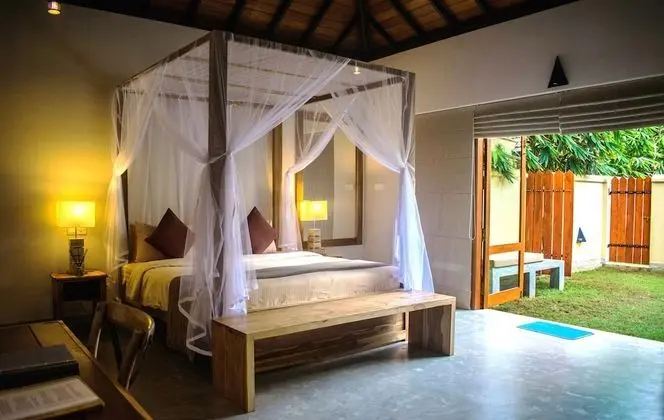 Premium Villa, 1 En Büyük (King) Boy Yatak, Havuz Kullanımı, Bahçeli (Sera 2)