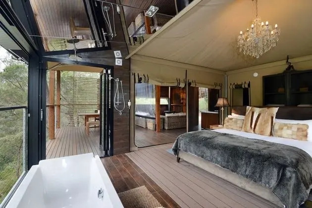 Luxury Çadır, 1 En Büyük (King) Boy Yatak, Küvet, Dağ Manzaralı