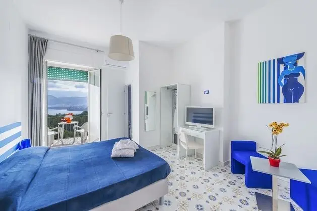 Comfort Tek Büyük Yataklı Oda, 1 Çift Kişilik veya 2 Tek Kişilik Yatak, Balkon, Deniz Manzaralı