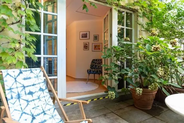 Stüdyo, 1 Tek Kişilik Yatak, Veranda, Bahçe Manzaralı