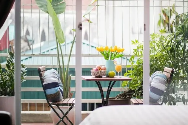 Junior Süit, 1 En Büyük (King) Boy Yatak, Balkon, Şehir Manzaralı