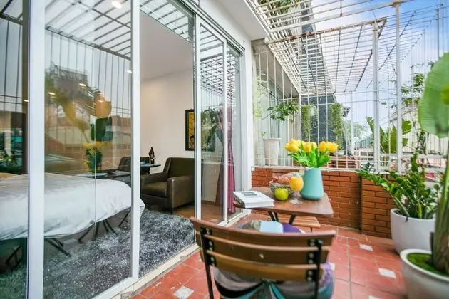 Junior Süit, 1 En Büyük (King) Boy Yatak, Balkon, Şehir Manzaralı