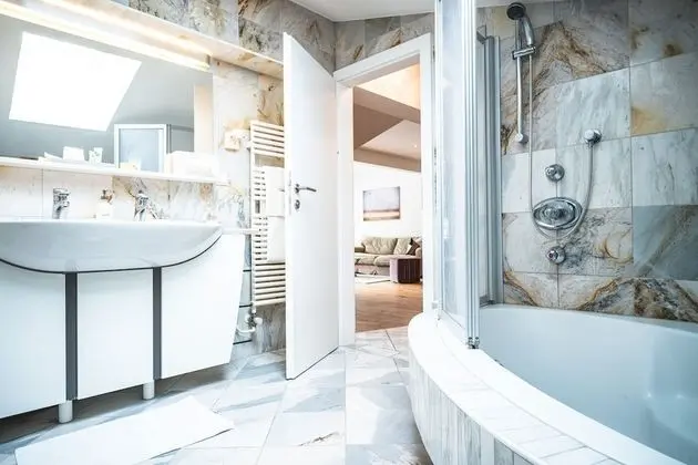 Honeymoon Çatı Katı Süiti (Penthouse), 1 Yatak Odası, Teras, Dağ Manzaralı