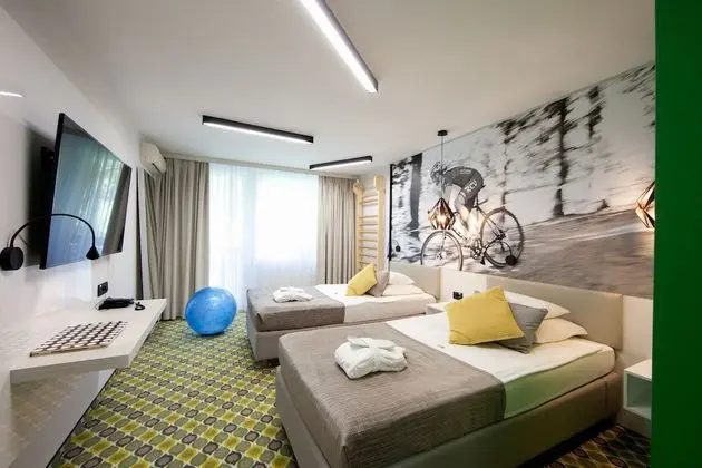Superior Tek Büyük veya İki Ayrı Yataklı Oda, Balkon