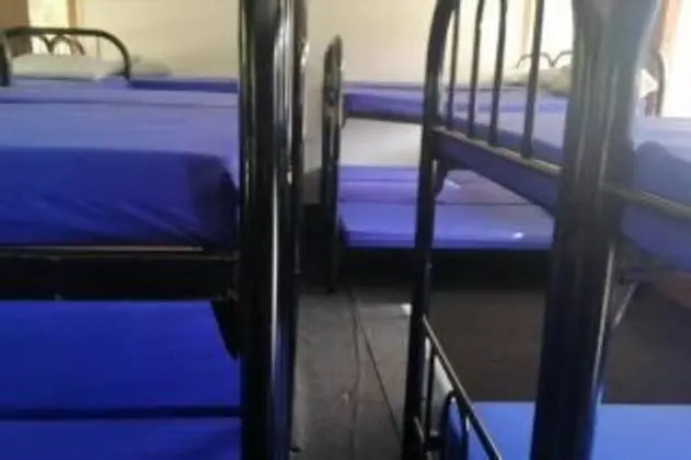 Bed in dormitory