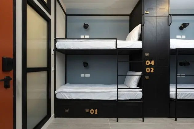 Ortak Ranzalı Oda (1 Bed in 8 People Shared Dormitory)