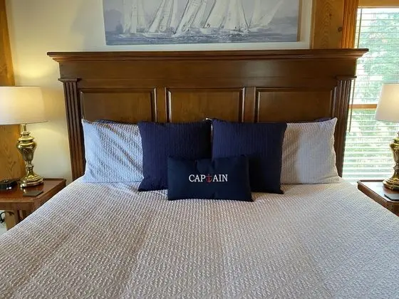 Oda, 1 En Büyük (King) Boy Yatak, Jakuzi, Koy Manzaralı (Captain's Quarters)