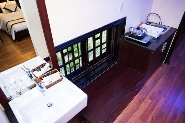 Deluxe Üç Kişilik Oda, Küçük Mutfak