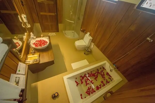 Deluxe Tek Büyük veya İki Ayrı Yataklı Oda (Bungalow)