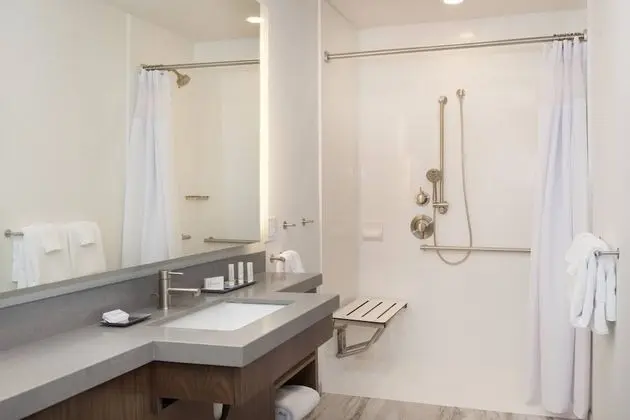 Süit, Birden Çok Yatak (Mobility Accessible, Roll-In Shower)