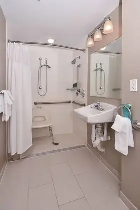 Stüdyo Süit, Birden Çok Yatak (Mobility/Hearing Access, Roll-In Shwr)