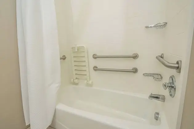 Stüdyo, 1 En Büyük (King) Boy Yatak ve Çekyat, Engellilere Uygun (Mobility & Hearing w/ Tub)