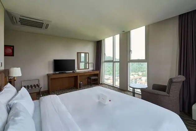 Deluxe Double-Random view,to assure mountain view,call hotel in advance.Surcharge 16,500 KRW