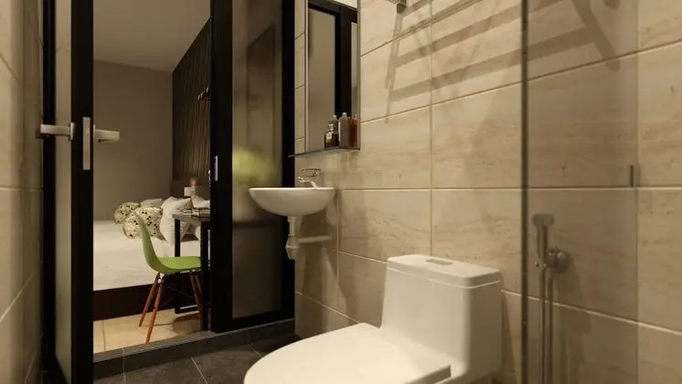 İki Ayrı Yataklı Oda, Penceresiz (2 Single Beds)