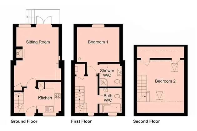 Luxury Kır Evi, Banyolu/Duşlu (Squirrel Barn)