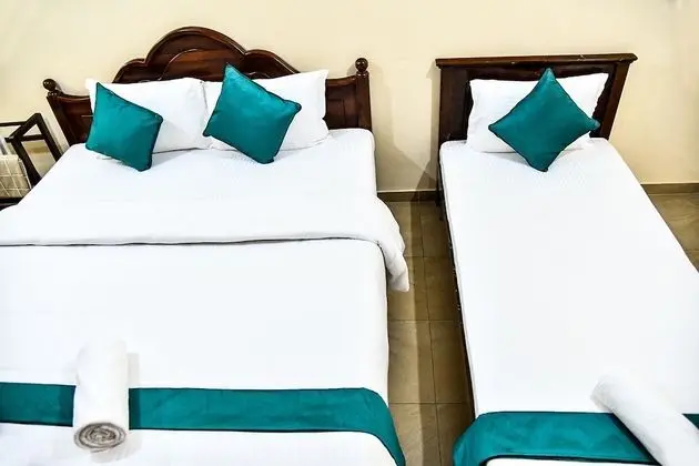 Deluxe Üç Kişilik Oda, Birden Çok Yatak, Dağ Manzaralı