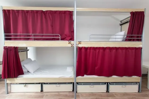 One Bed in a Eight Bed Mixed Dorm With Shared Bathroom