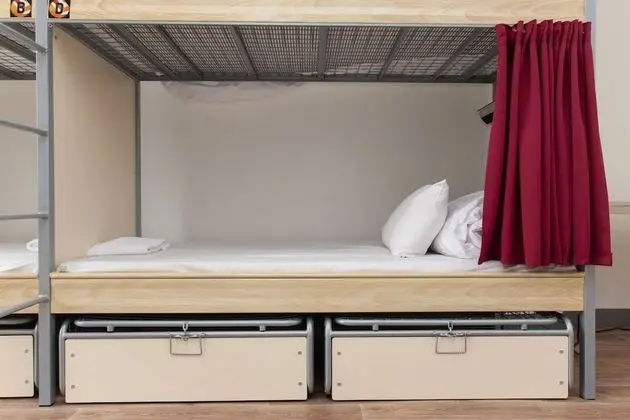 One Bed in a Eight Bed Mixed Dorm With Shared Bathroom