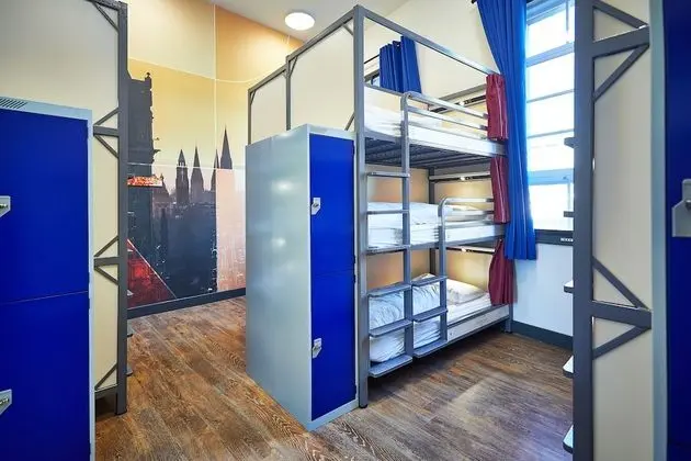 Bed in 12 Bed Dorm, shared bathroom