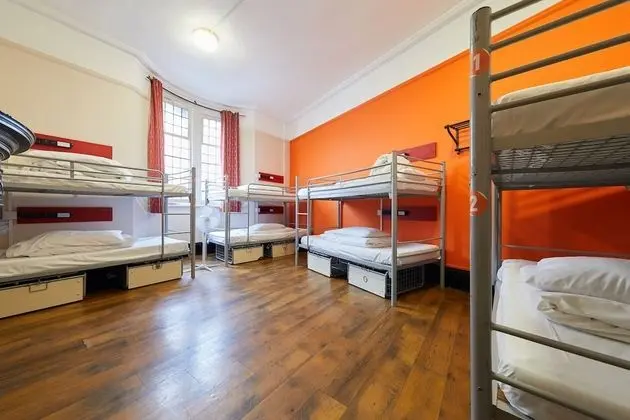 Bed in 8 Bed Dorm with Shared Bathroom
