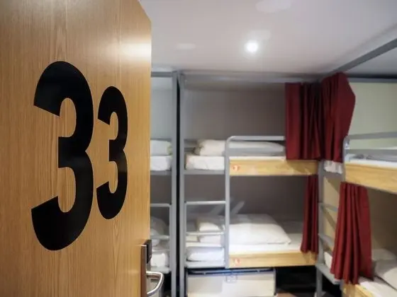 Bed in 8 Bed Mixed Dorm with Shared Bathroom